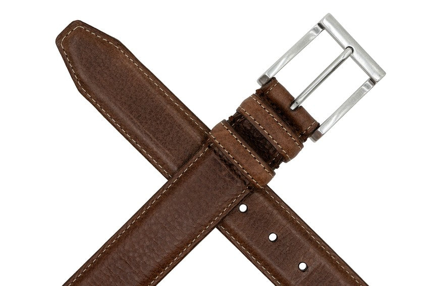 Martin Dingman Bill Bison Belt, Chestnut – view 2