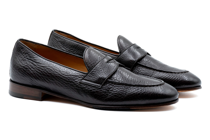 Martin Dingman Bologna Penny Loafer, WALNUT | Mondo Uomo Naples FL