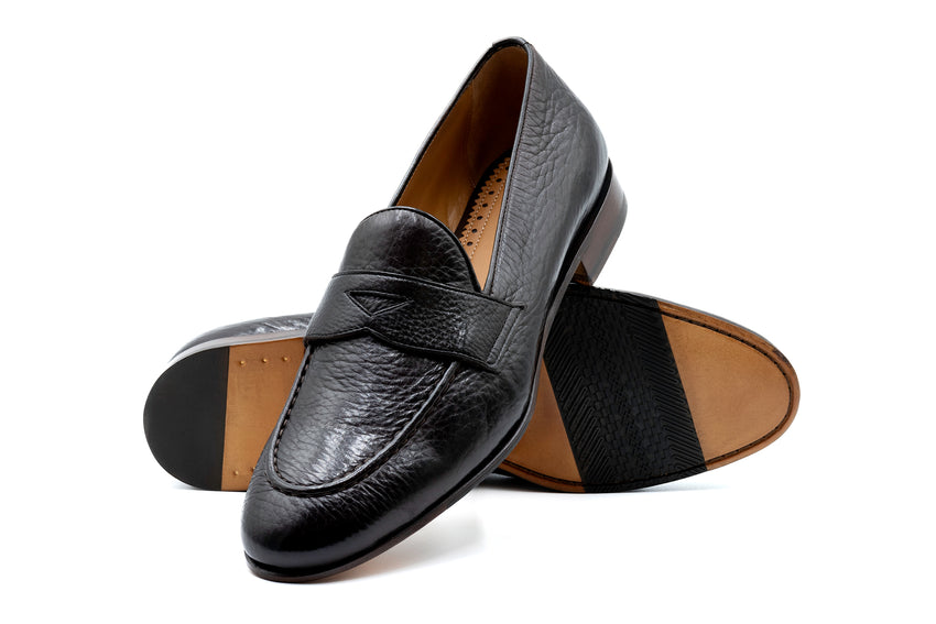 Martin Dingman Bologna Penny Loafer, WALNUT – view 2
