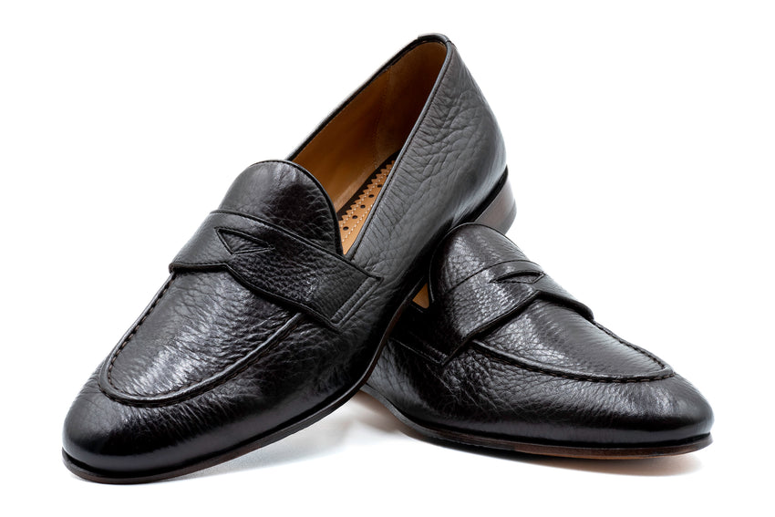 Martin Dingman Bologna Penny Loafer, WALNUT – view 4