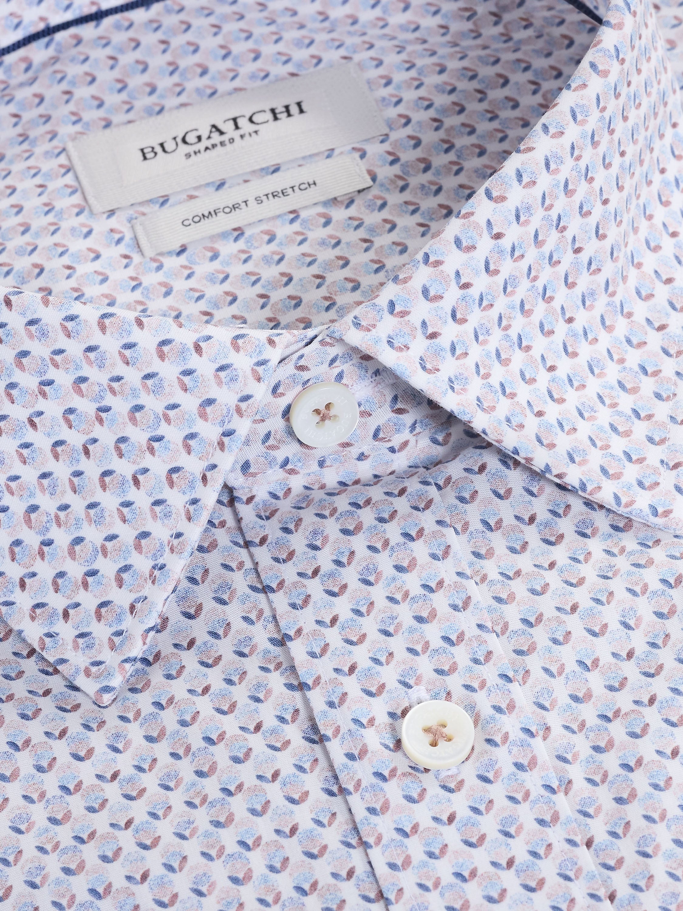 Bugatchi L/S Julian Woven Shaped