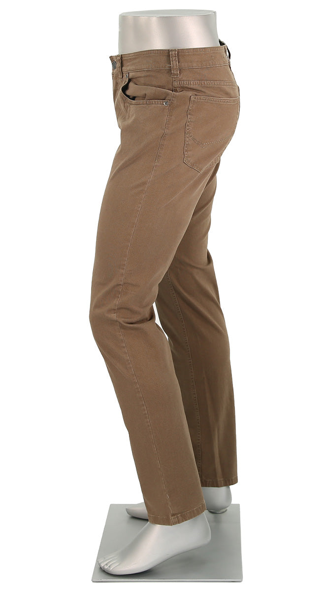 Gardeur Pants - Bill collection - Men's Pants in Color Camel- Side View