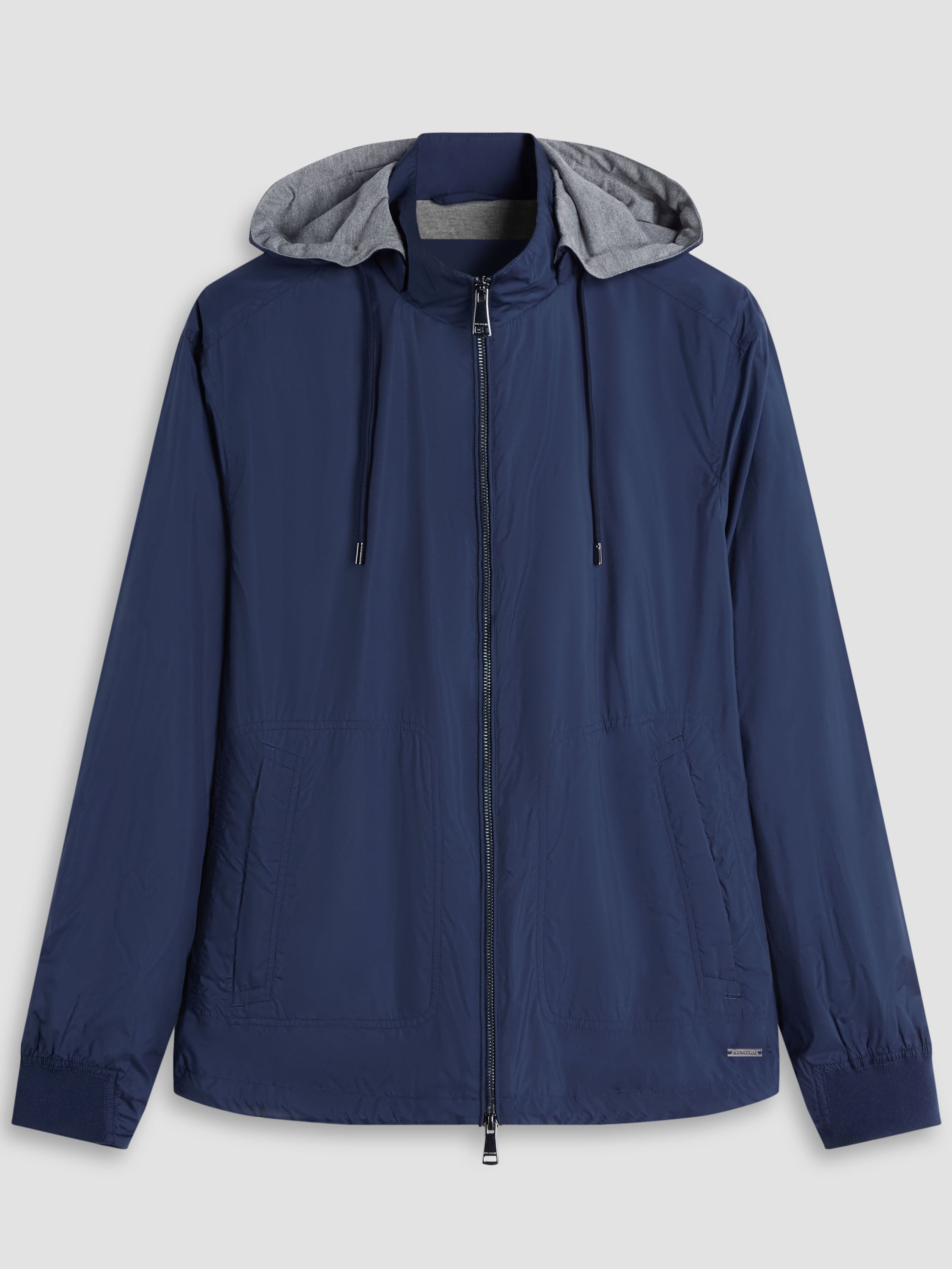 Bugatchi Full Zip Hooded Jacket