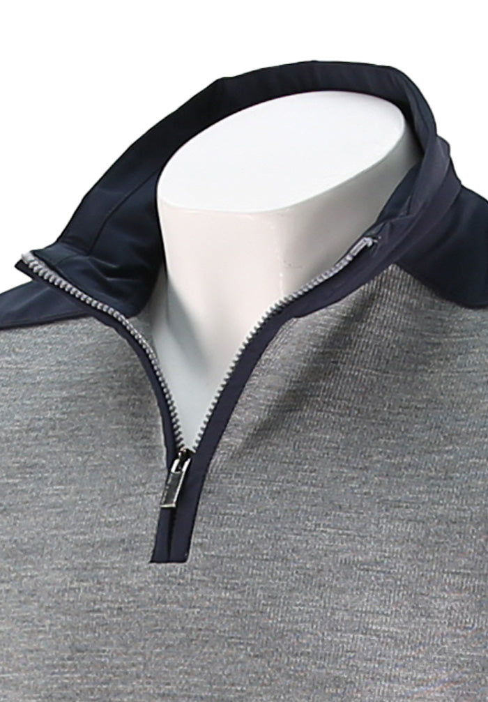 Typhoon Re4x4 Soft Cool Touch wool half zip sweater