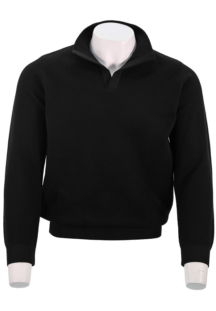 St Croix Open Mock Crystal Stitch Black