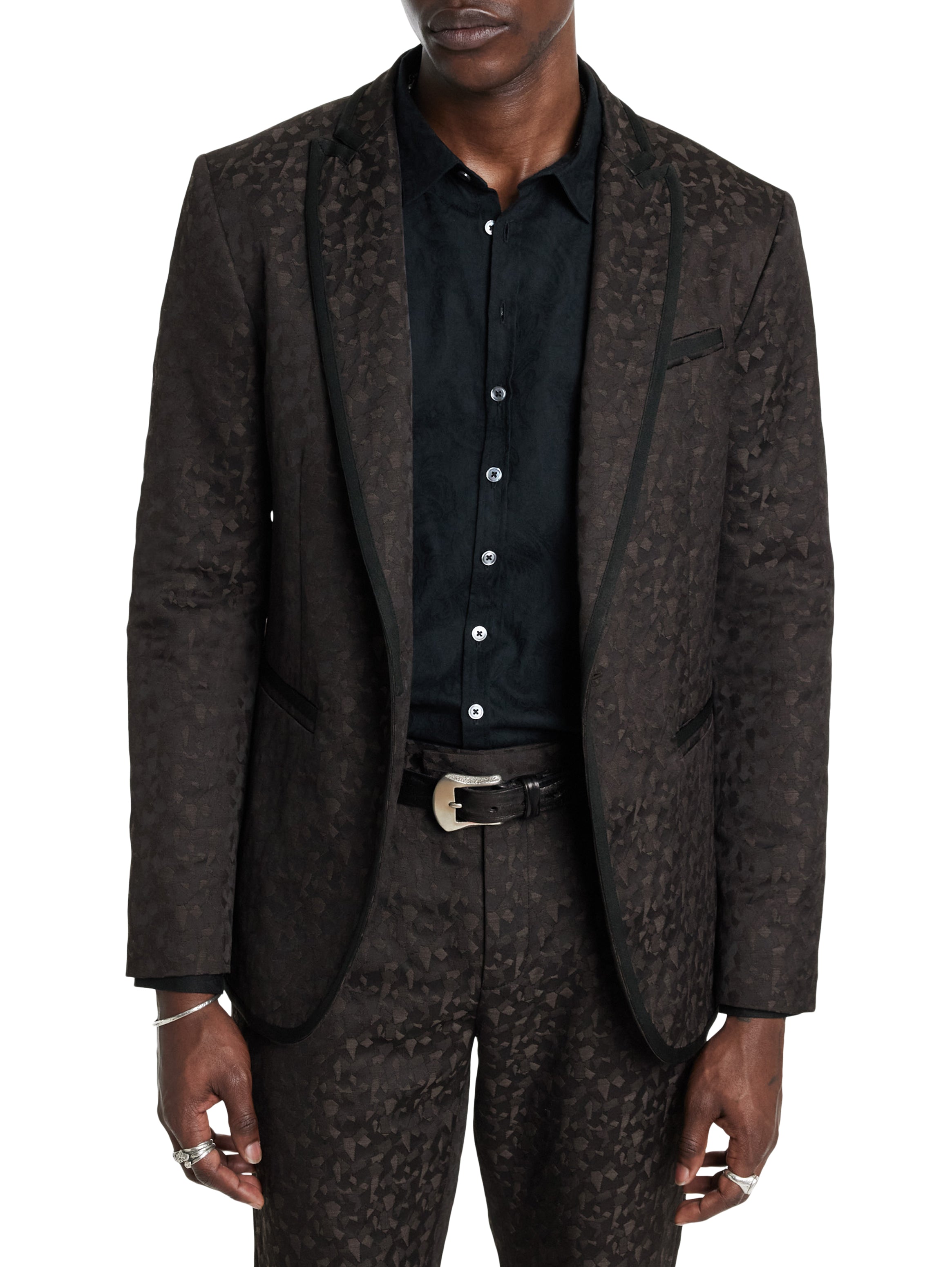 John Varvatos Satin Jacket