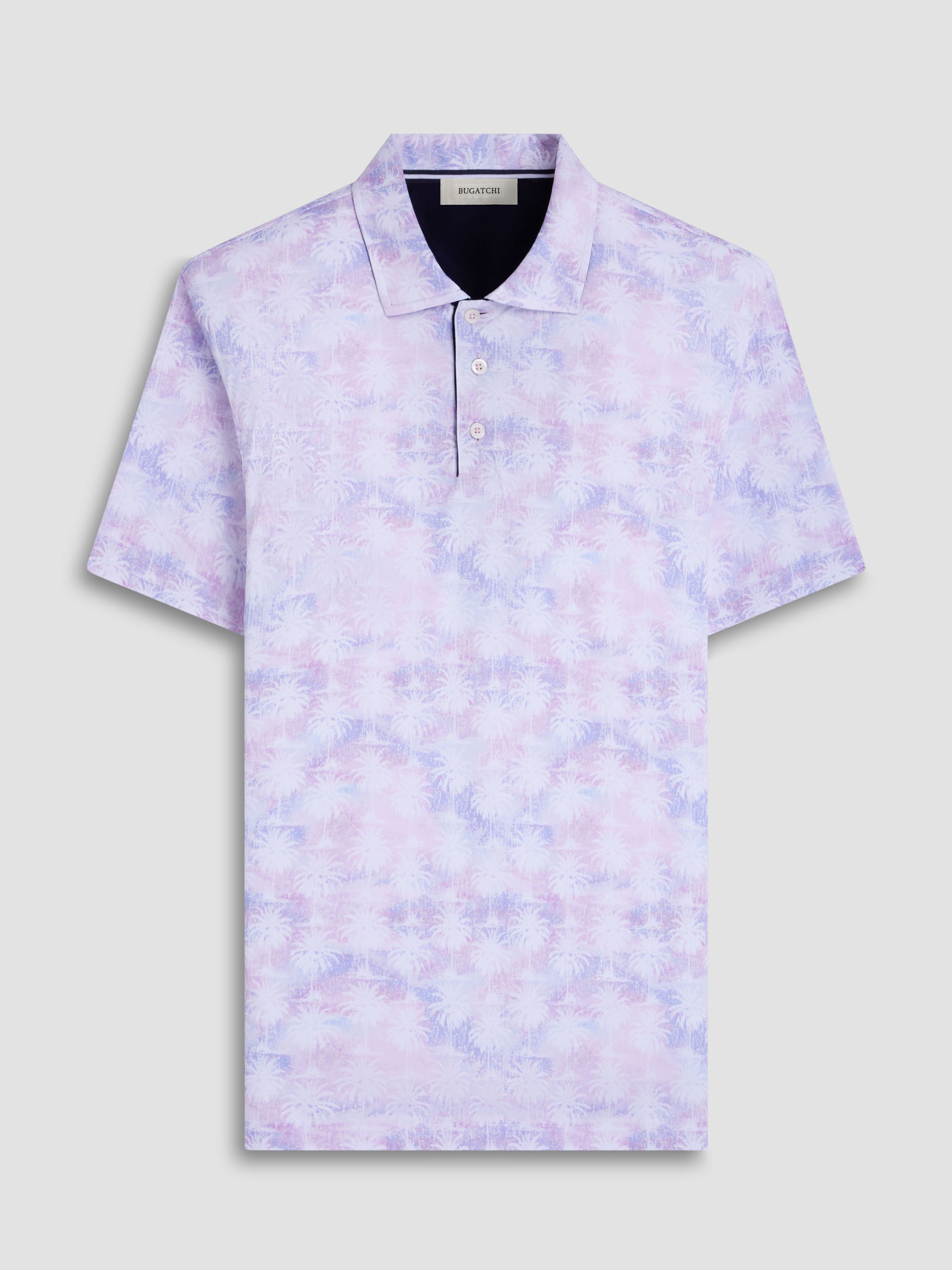 S/S Bugatchi Hendrix Digital Polo