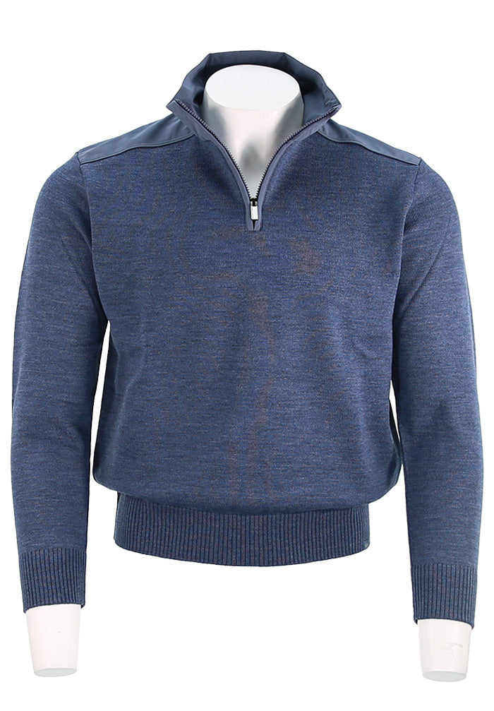 Typhoon Re4x4 Soft Cool Touch wool half zip sweater