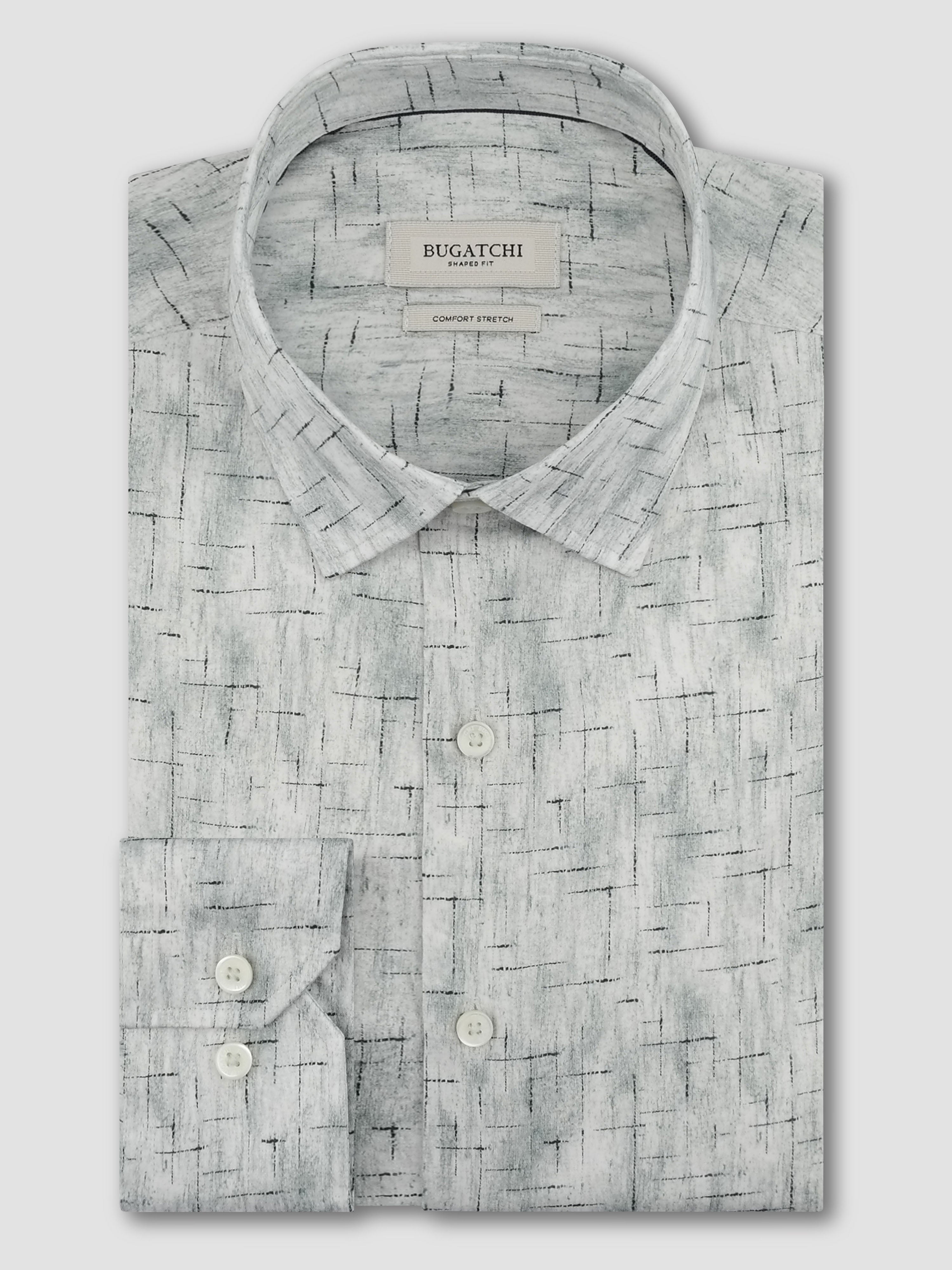 Bugatchi L/S Julian Shirt, Shark