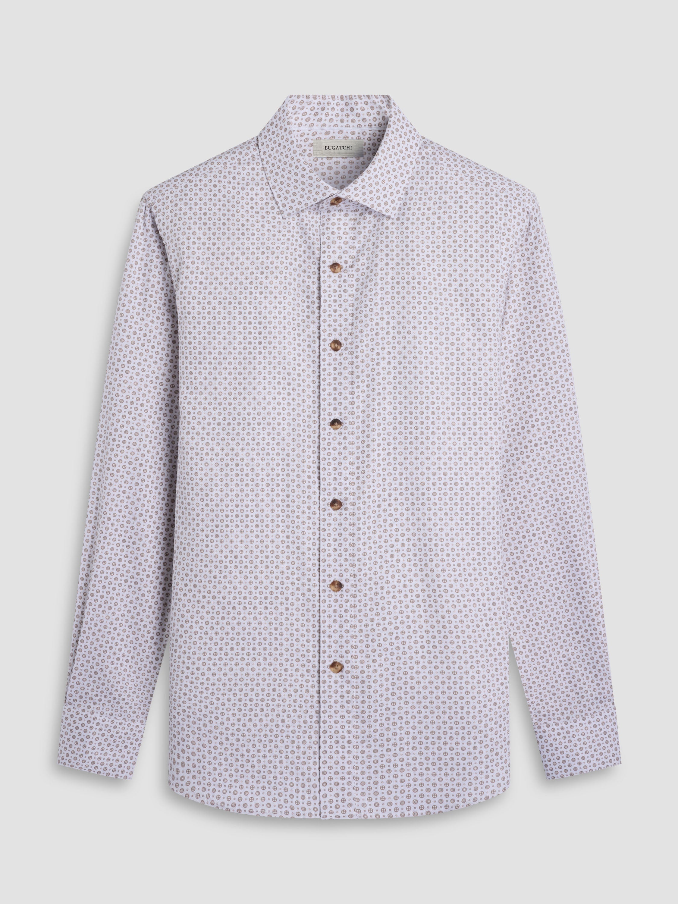 Bugatchi L/S Axel Woven Shaped