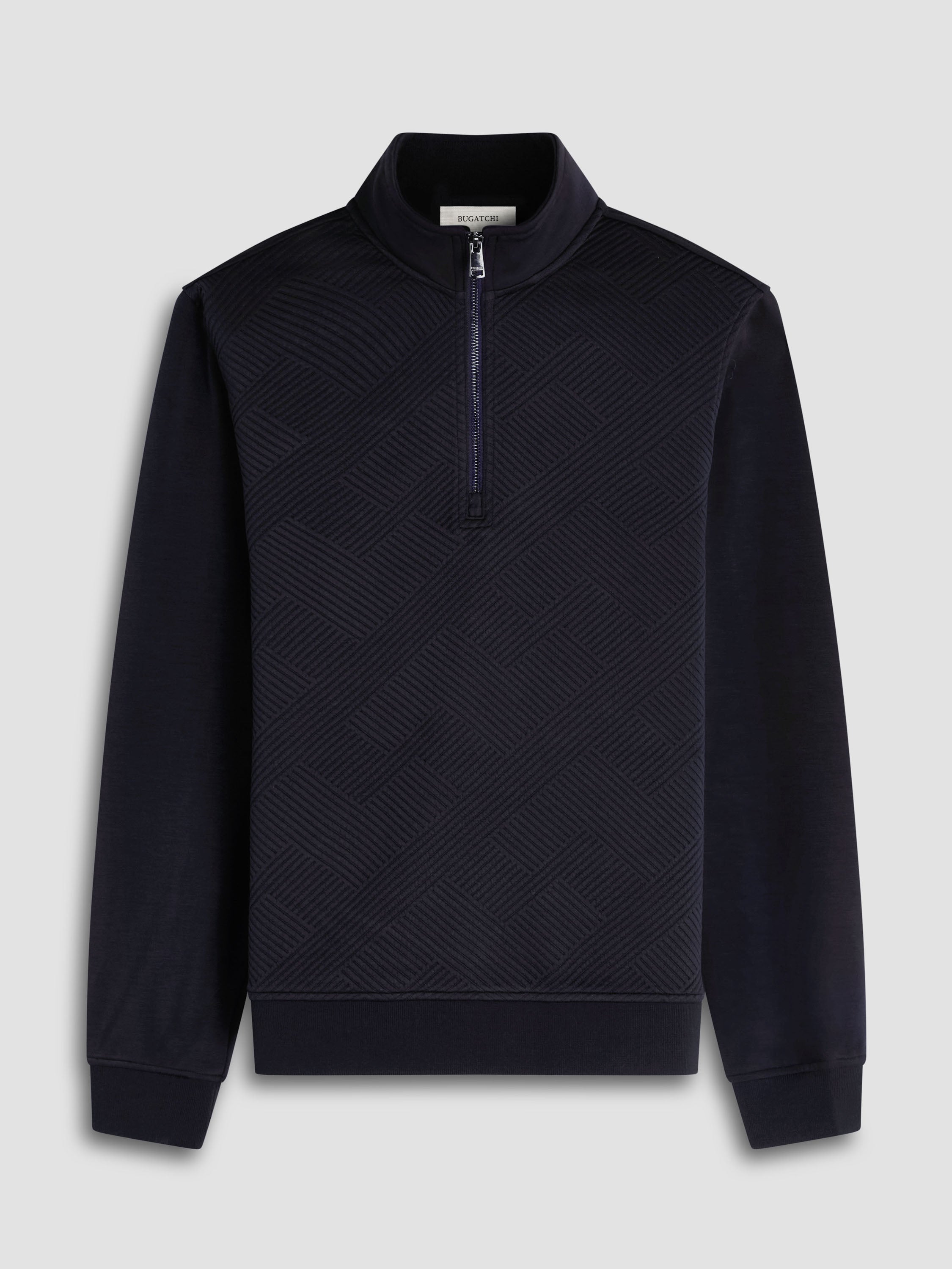Bugatchi L/S Soft Touch 1/4 Zip Knit