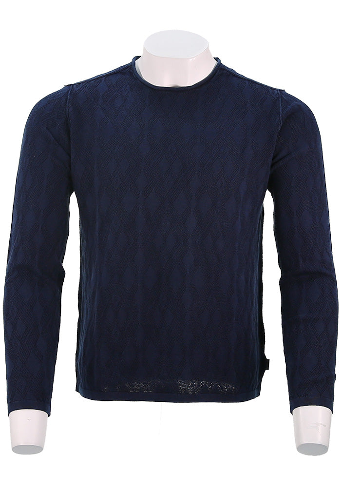 John Varvatos Textured Long Sleeve