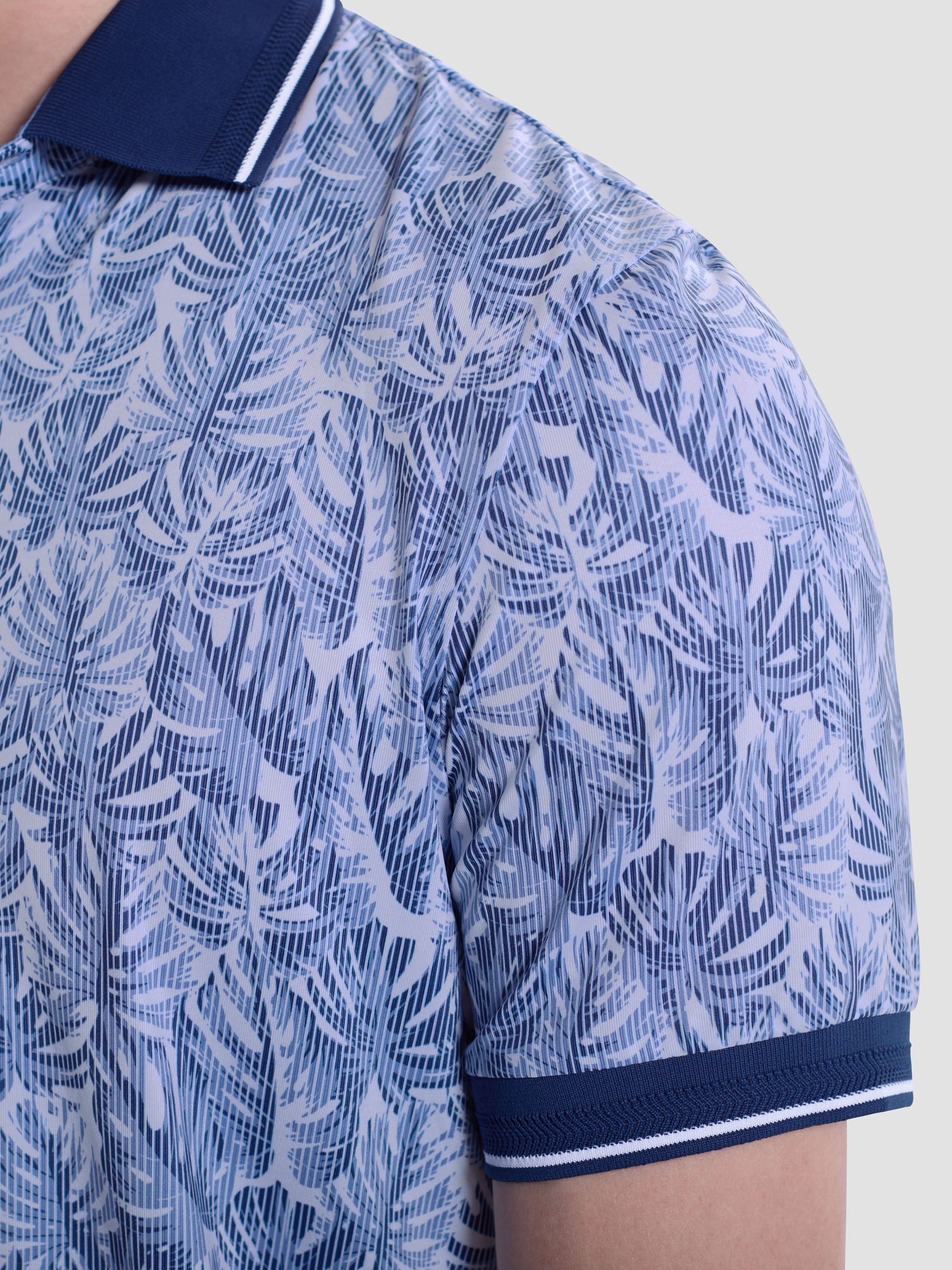 Bugatchi S/S Performance Polo