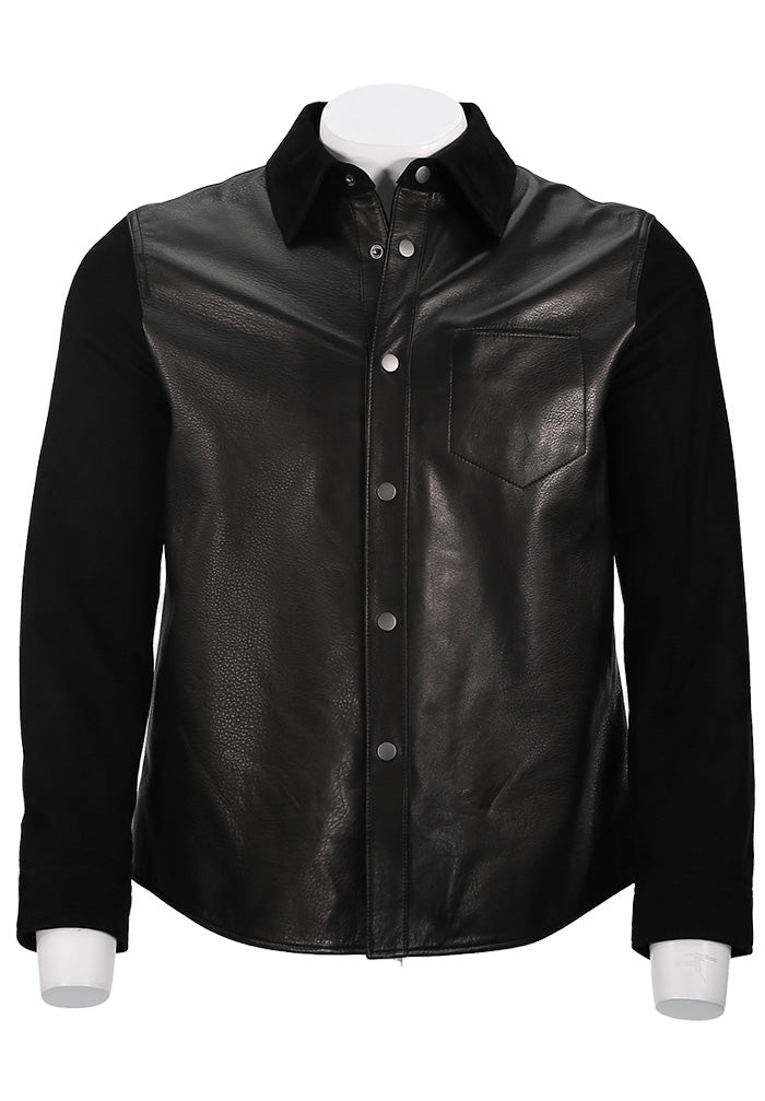 John Varvatos - Delancey Jacket - Black - Front Full View - Mondo Uomo - L1654W25