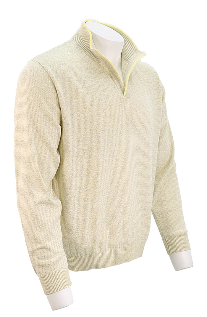 St. Croix Open Mock Sweater