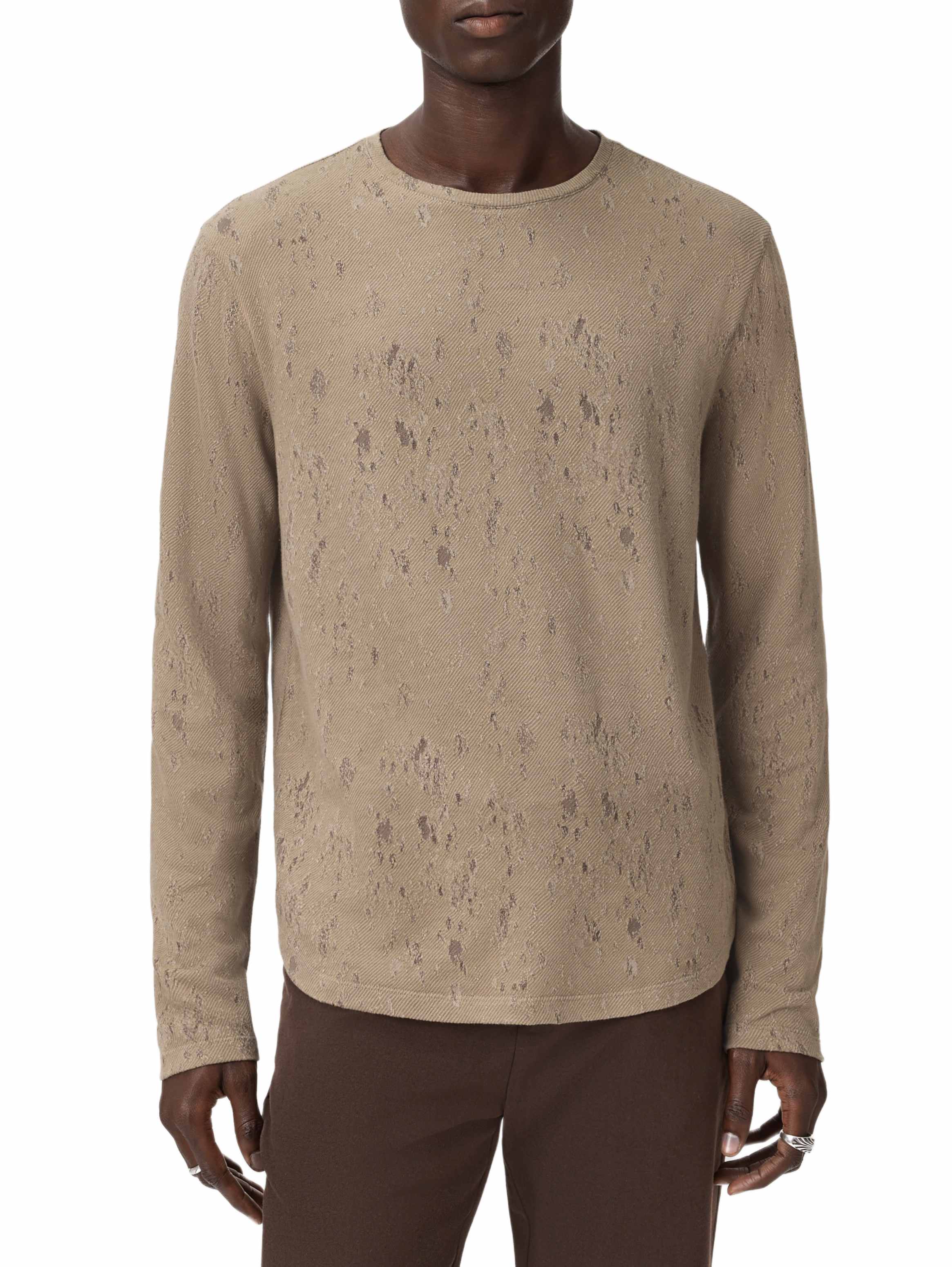 John Varvatos L/S Crew, Haze Grey