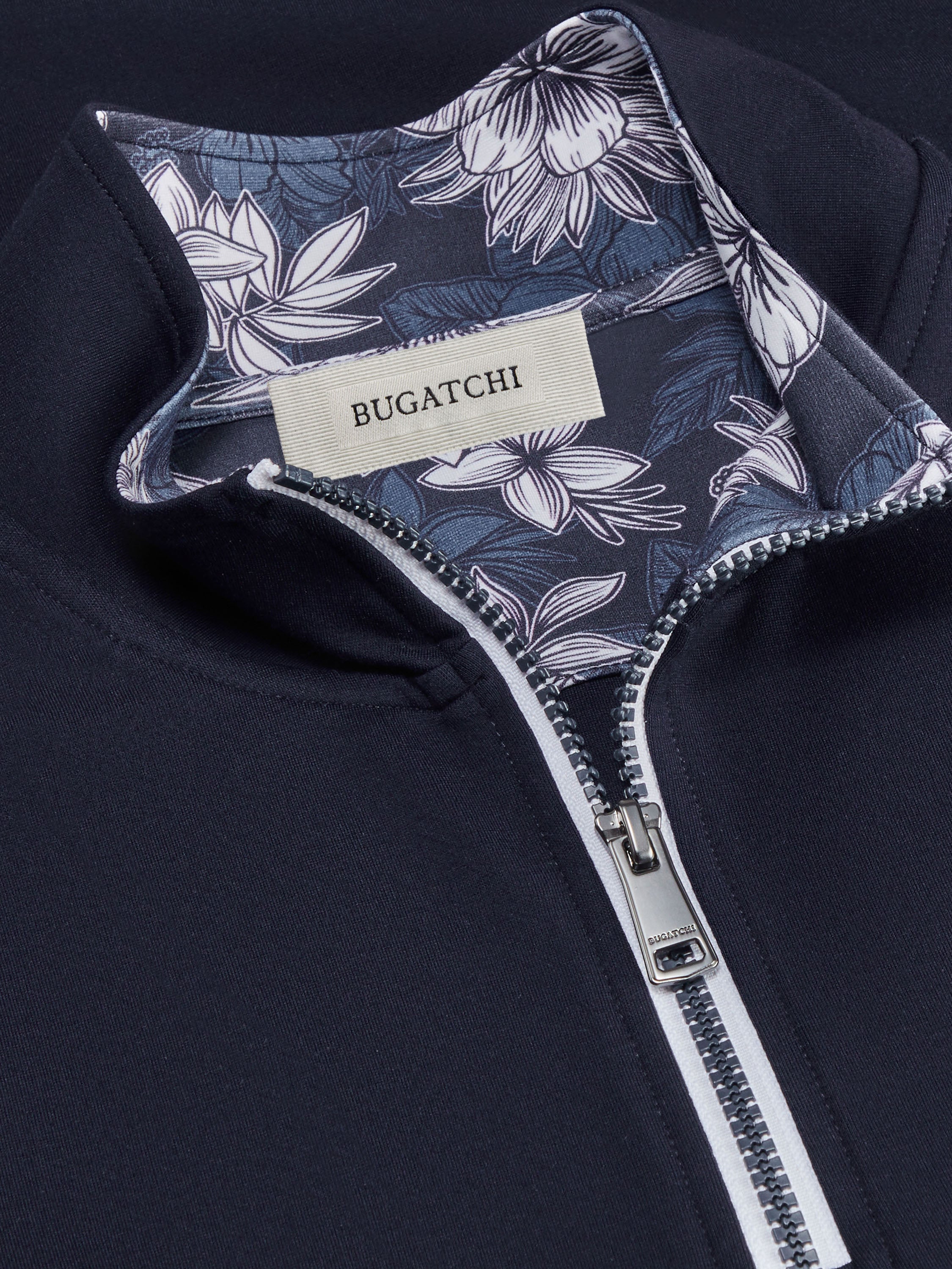 Contrast Performance Quarter-Zip Pullover