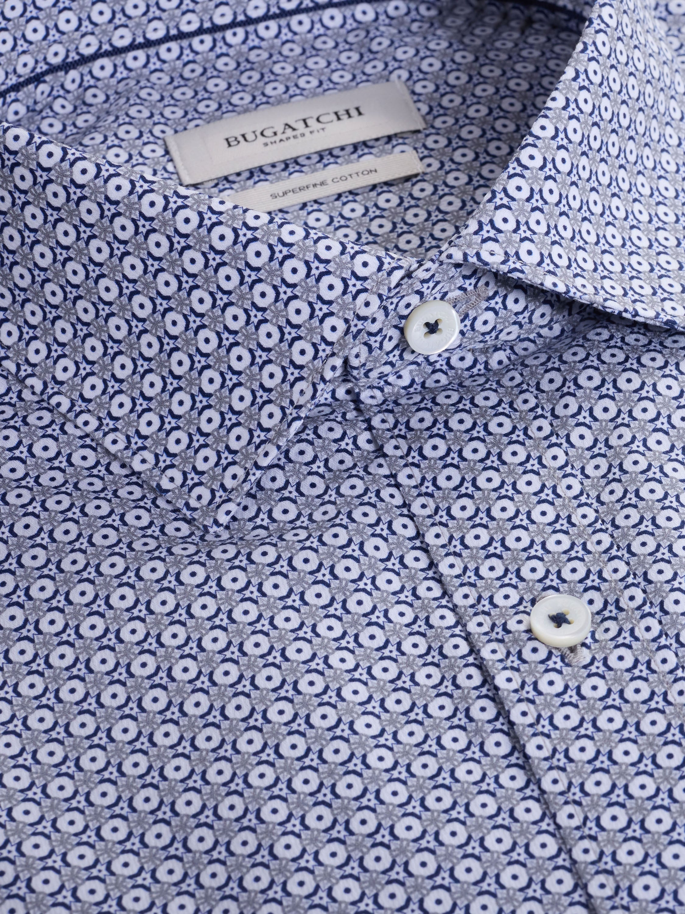 Bugatchi L/S Axel Woven Shaped