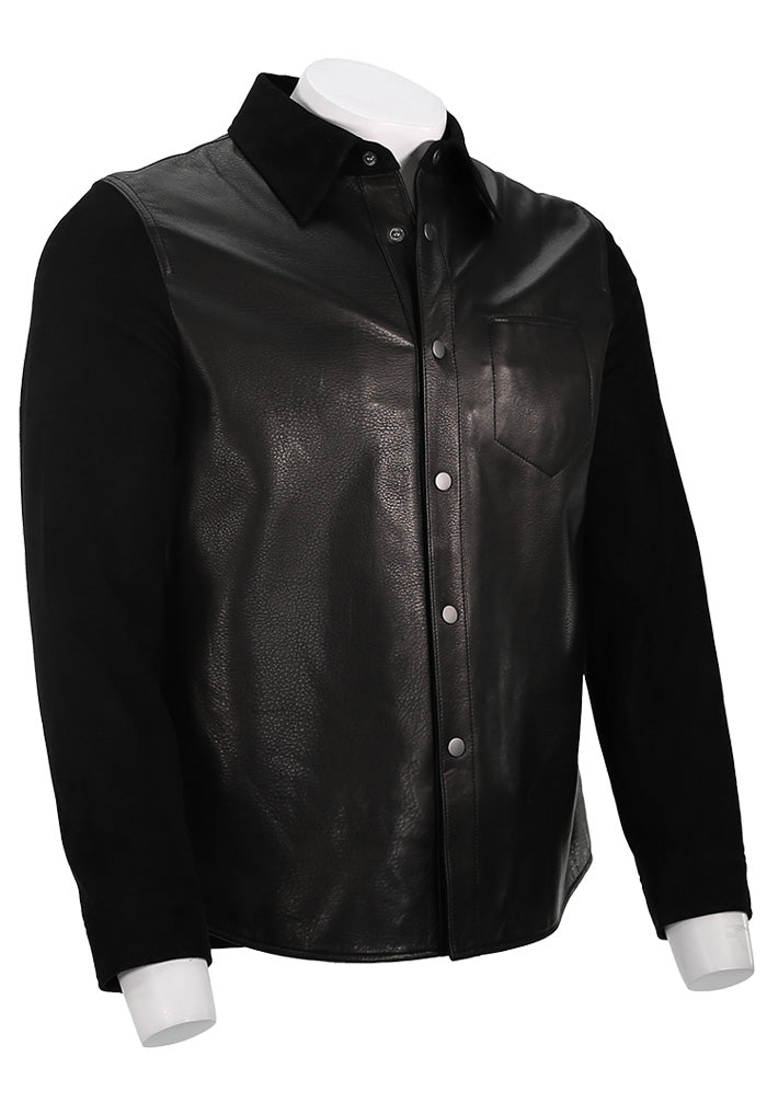 John Varvatos - Delancey Jacket - Black - Full Side View - Mondo Uomo - L1654W25