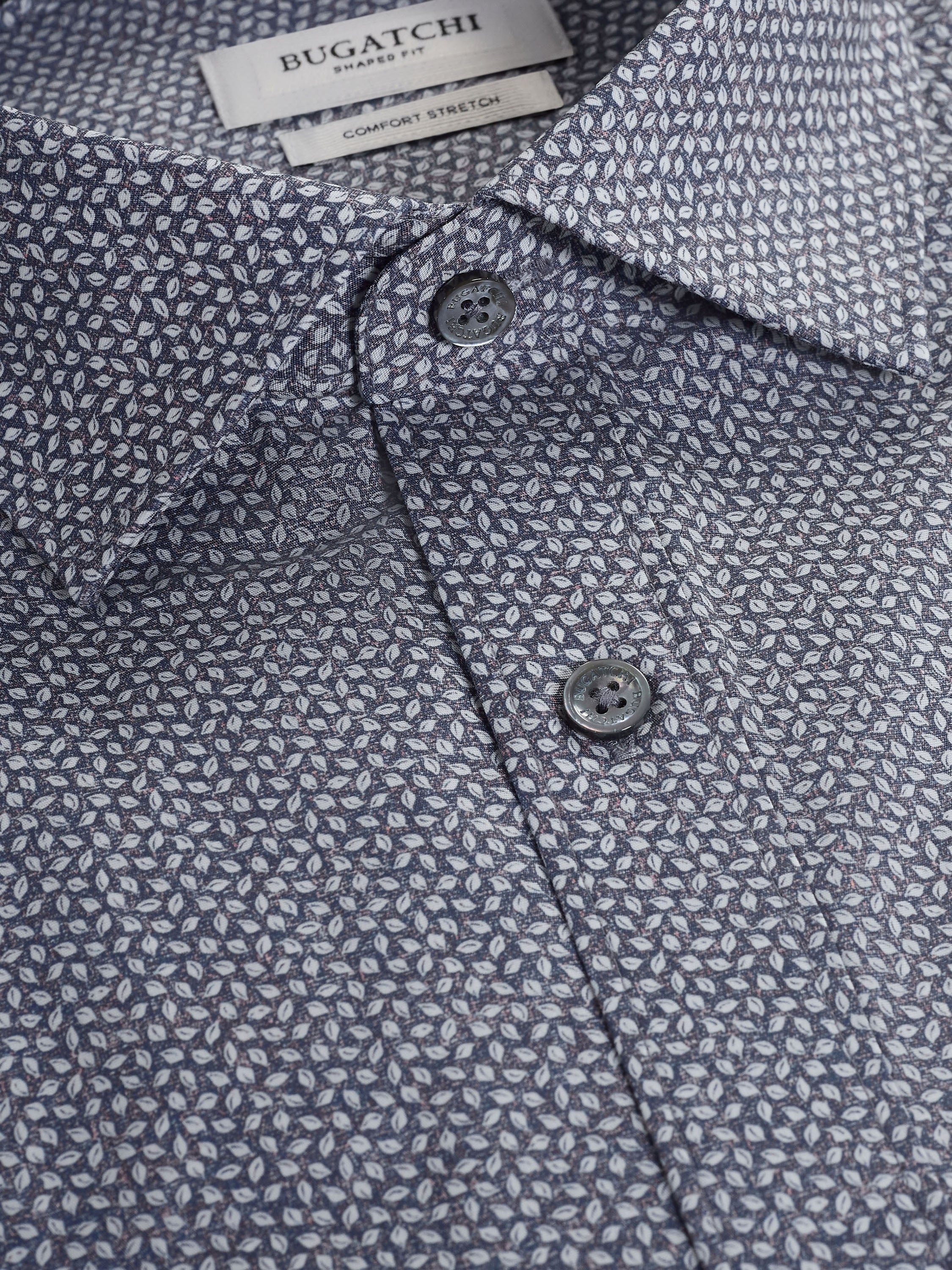 Bugatchi L/S Axel Woven Shaped