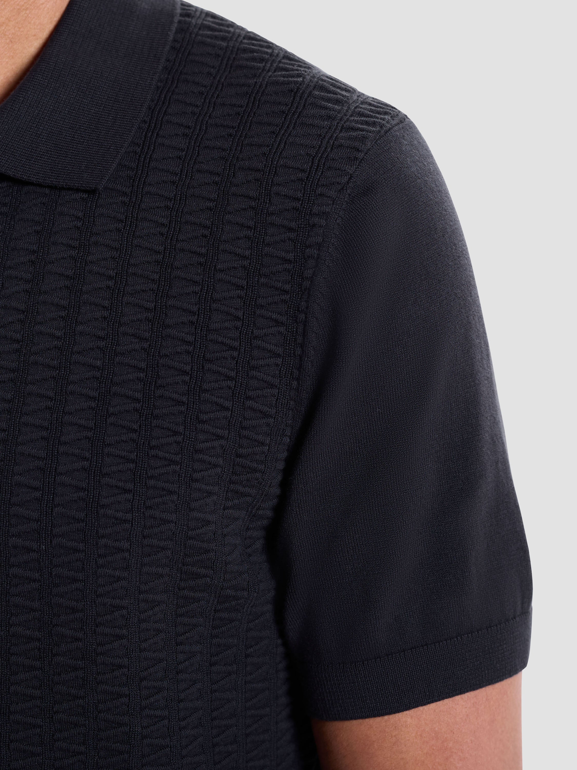Bugatchi S/S Button Down Sweater