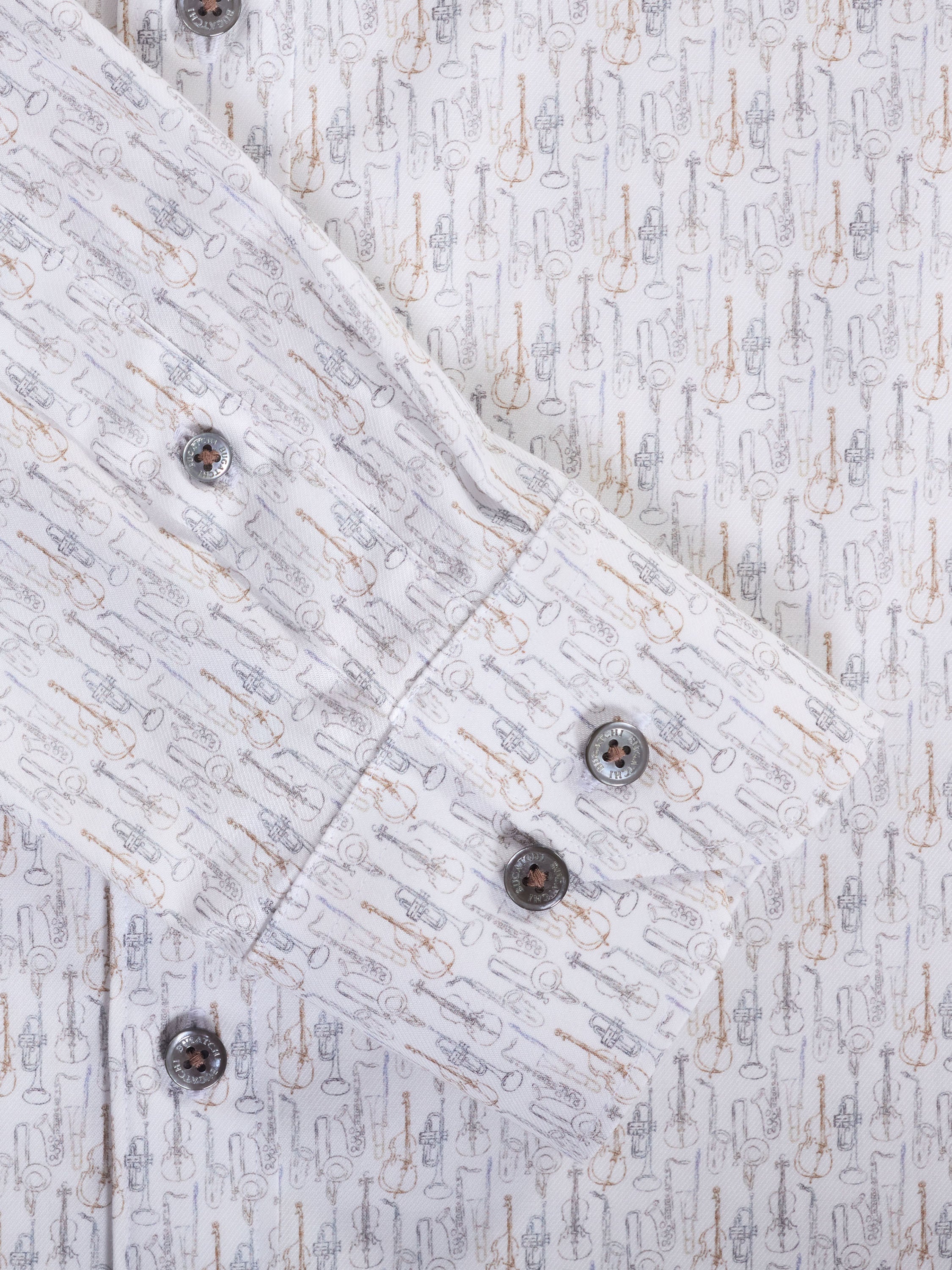 Bugatchi L/S Julian Woven Shaped