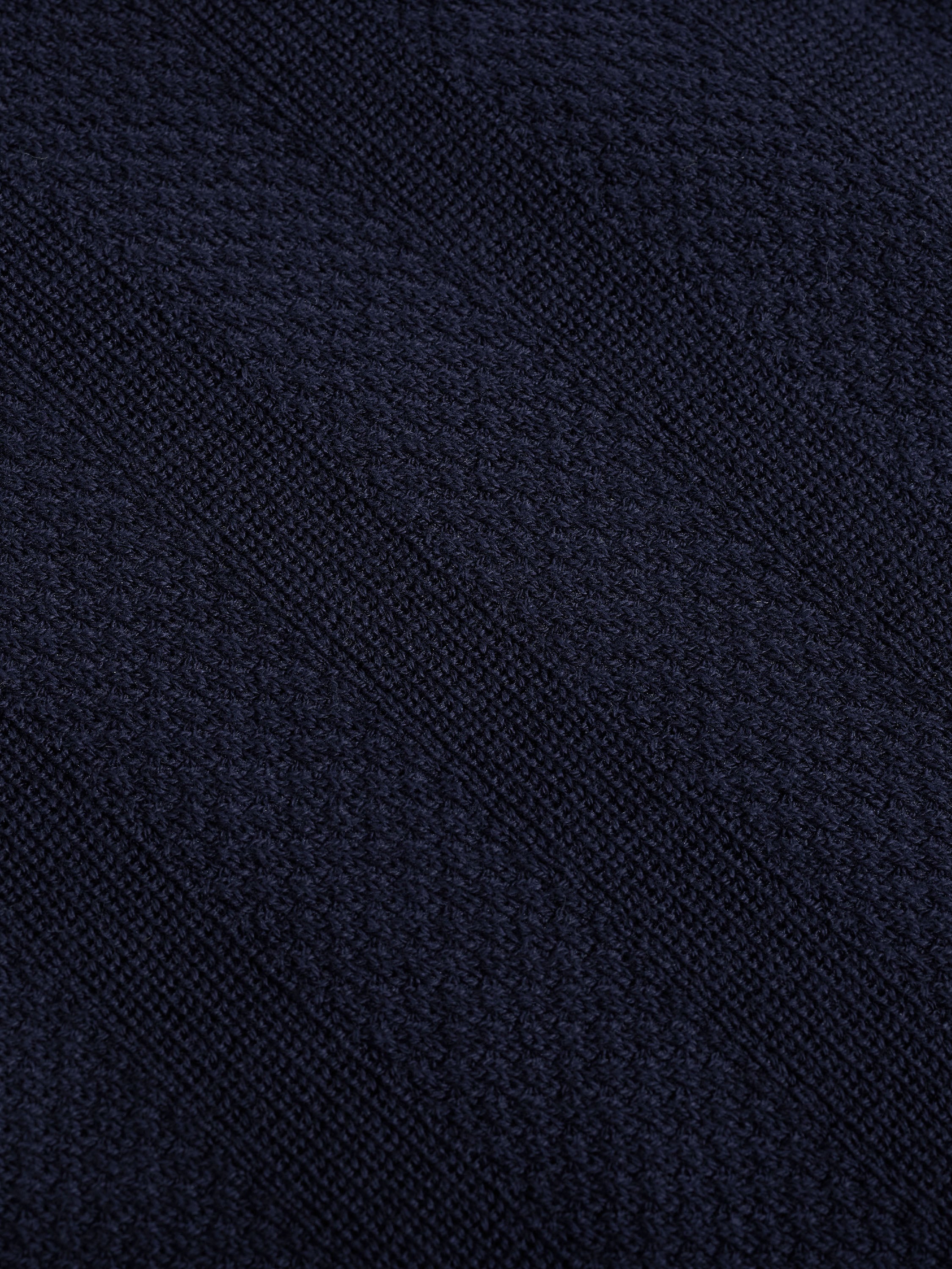 Bugatchi S/S Johnny Collar Sweater, Navy