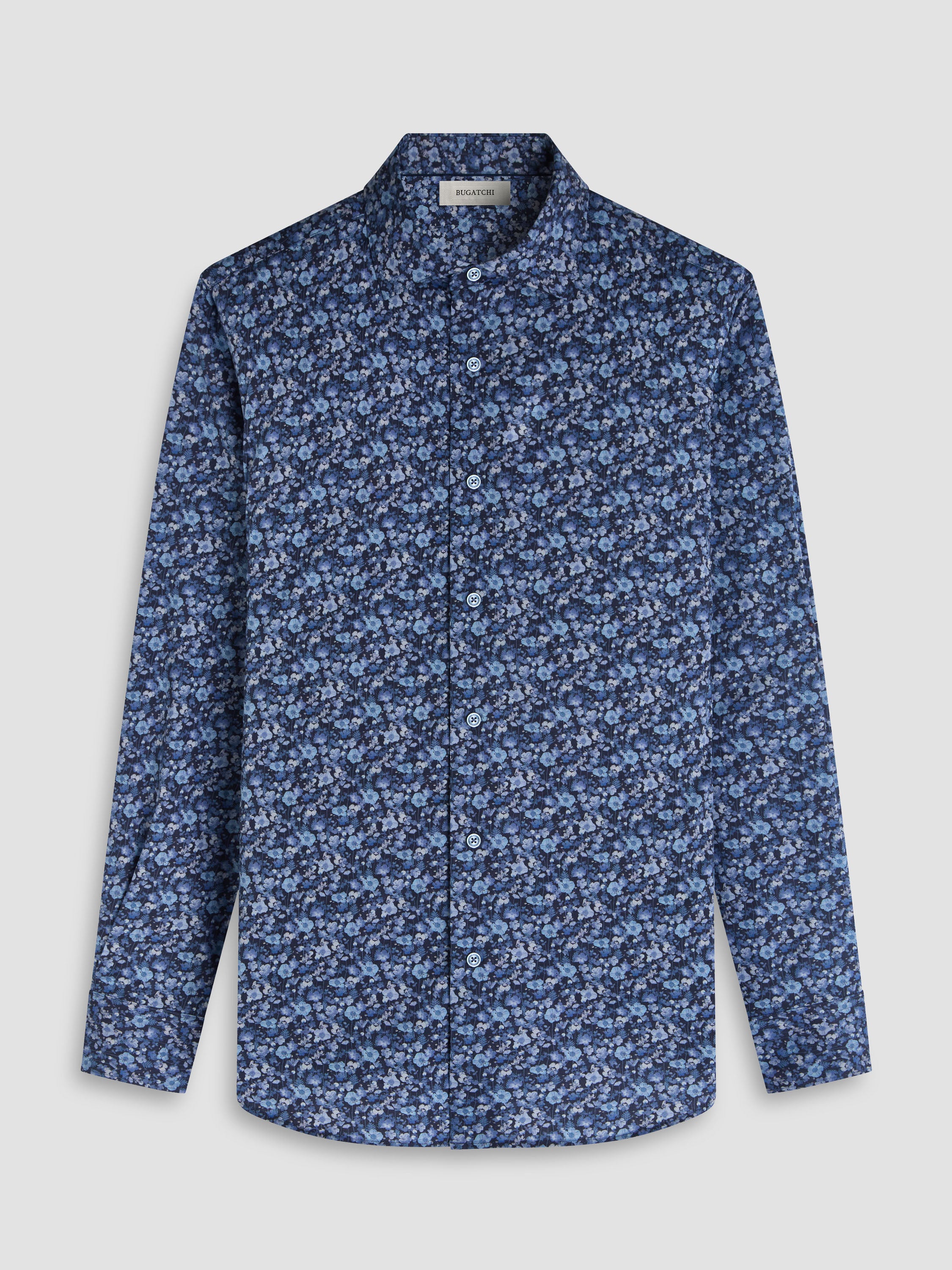 Bugatchi L/S Axel Woven Shaped