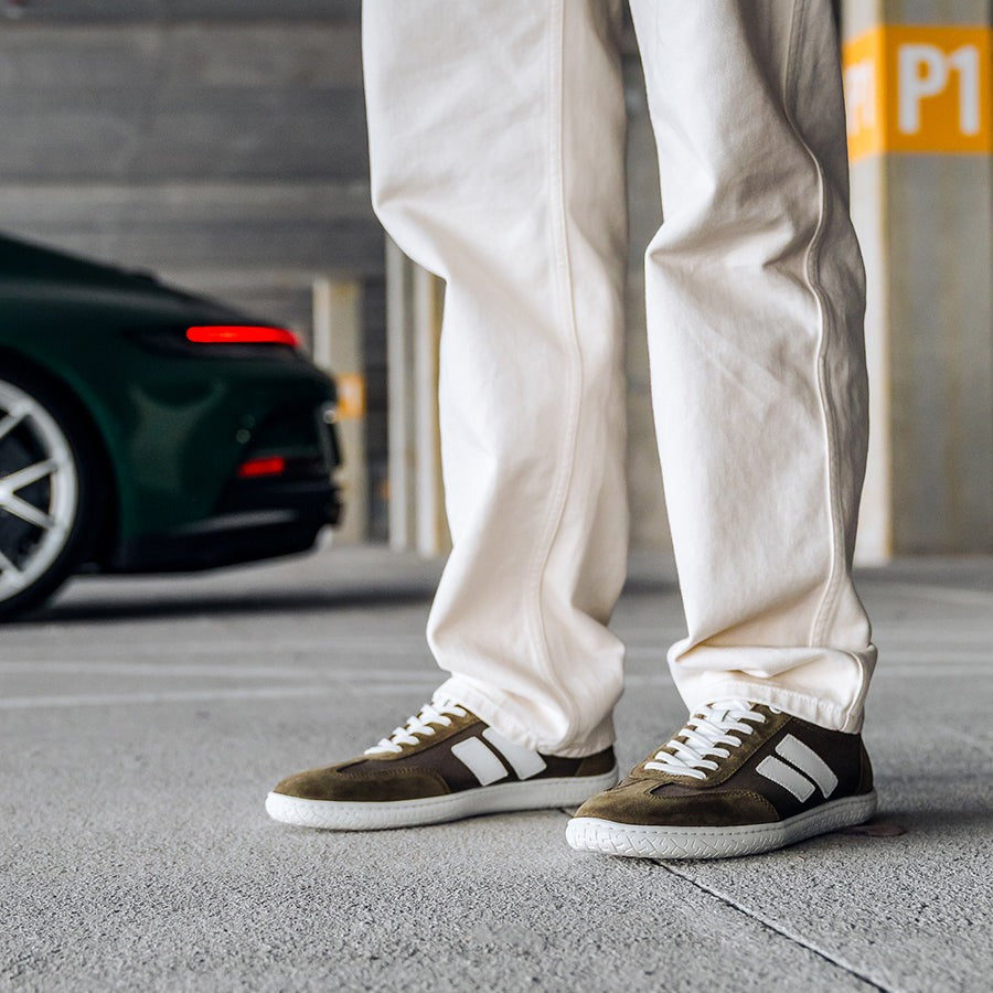 Piloti Evo Driving Sneaker, Olive