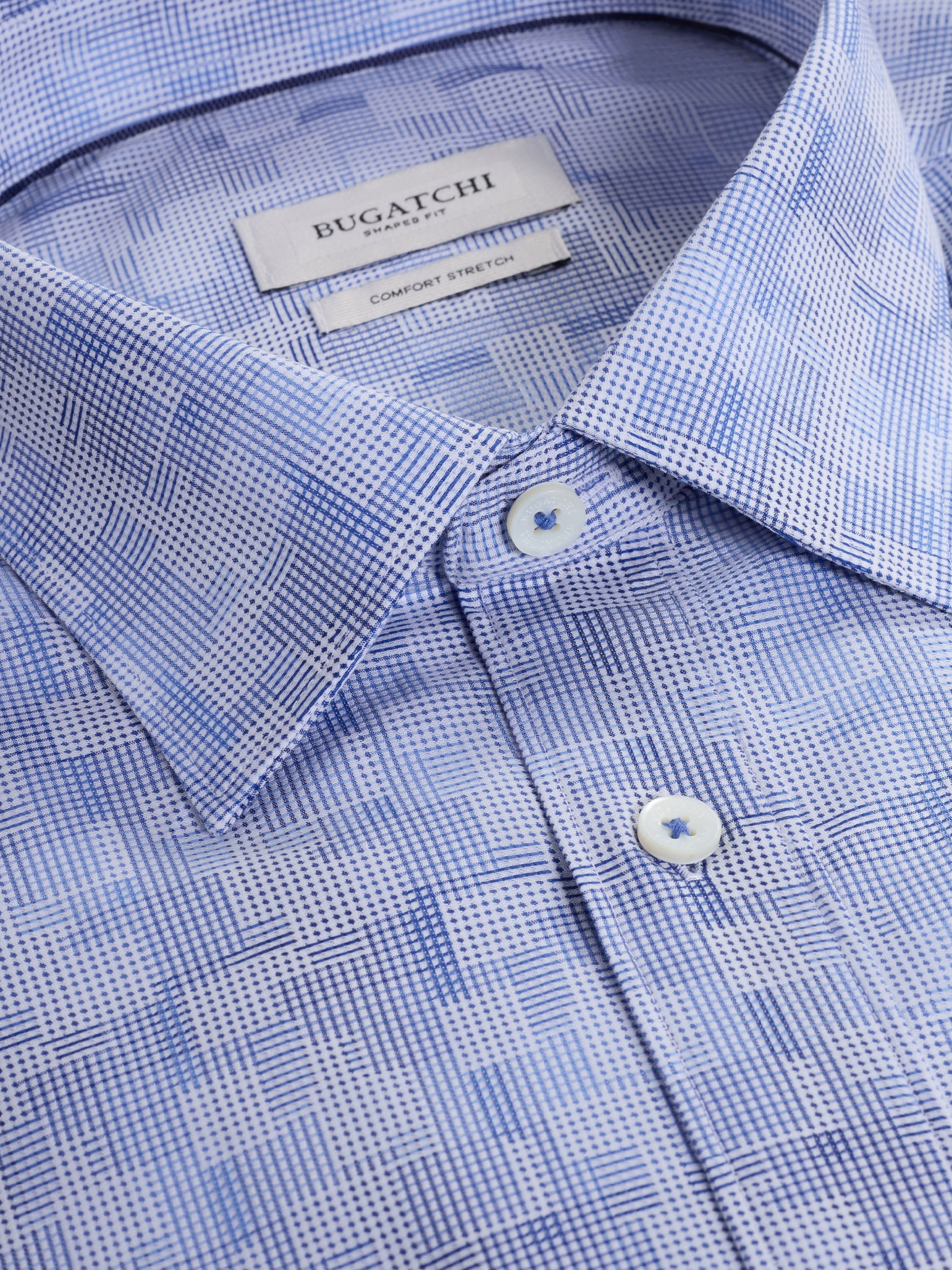 Bugatchi L/S Julian Woven Shaped