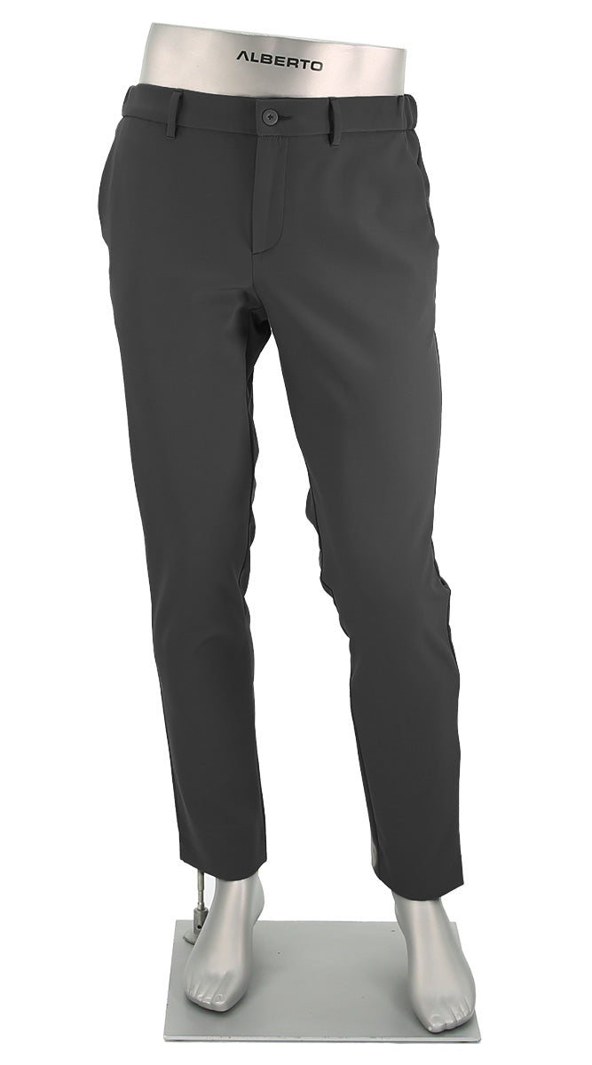 Alberto Slim Performance Move Pant Charcoal