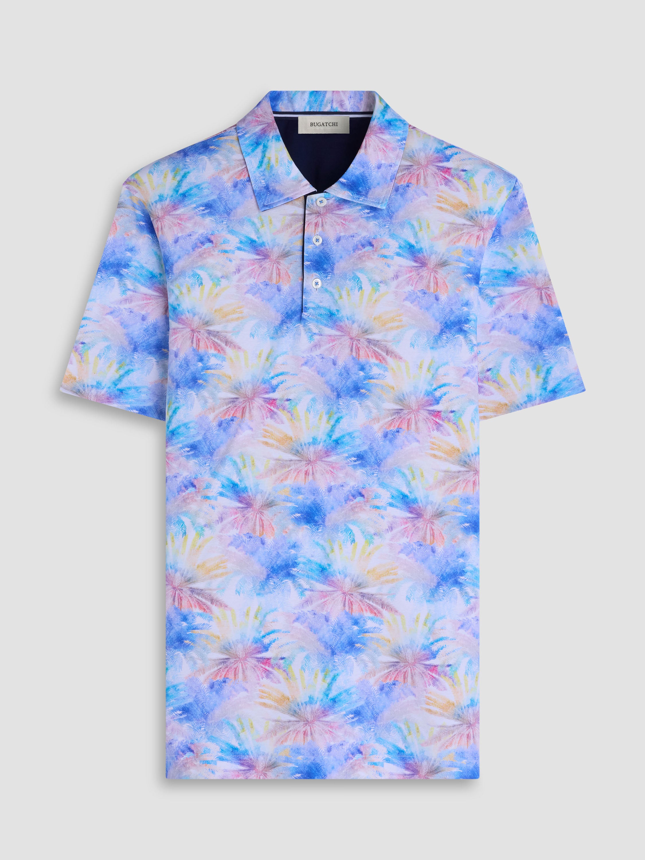 Bugatchi S/S Polo, Periwinkle