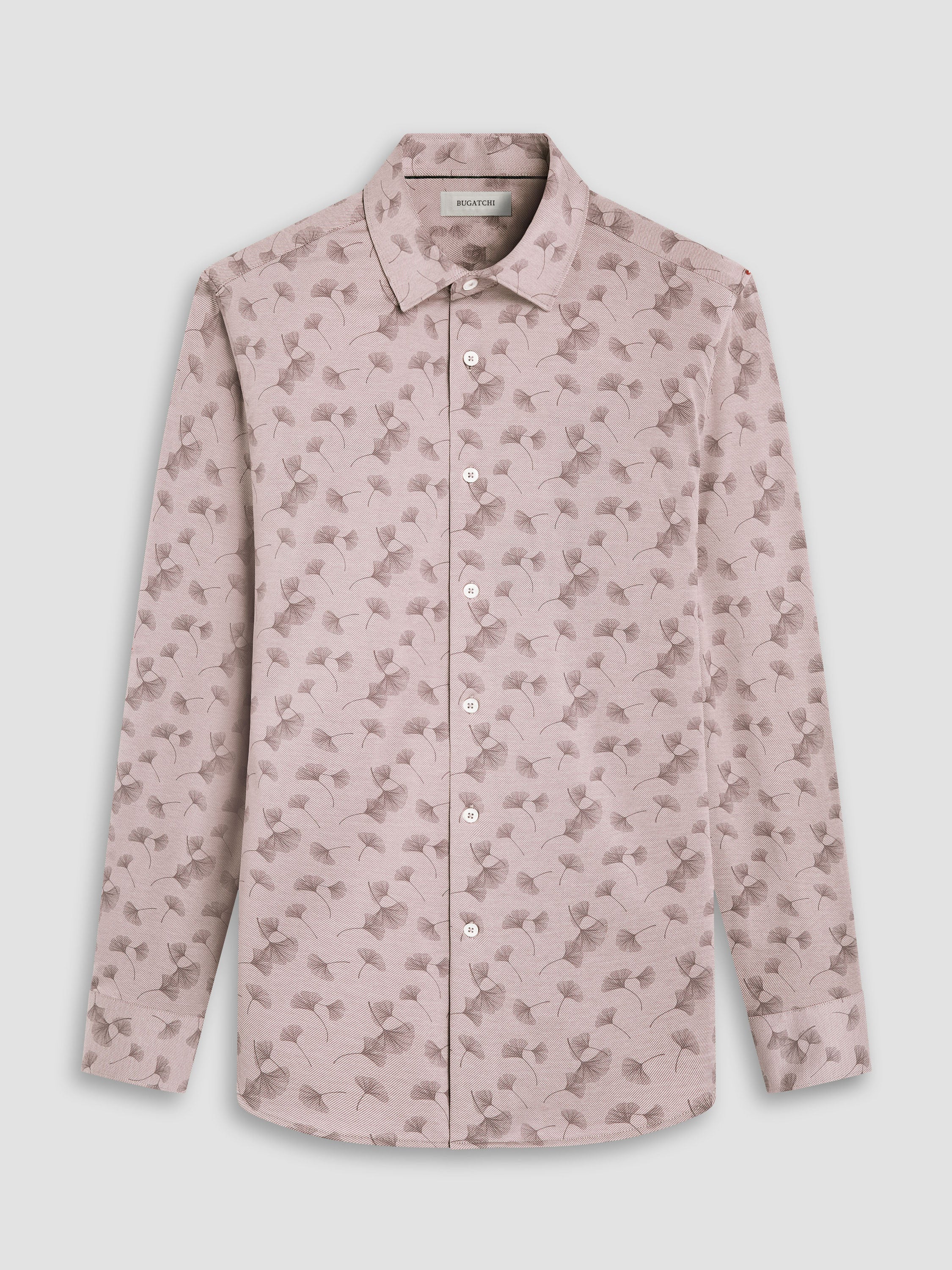 Bugatchi Ooohcotton L/S Shirt, Sand