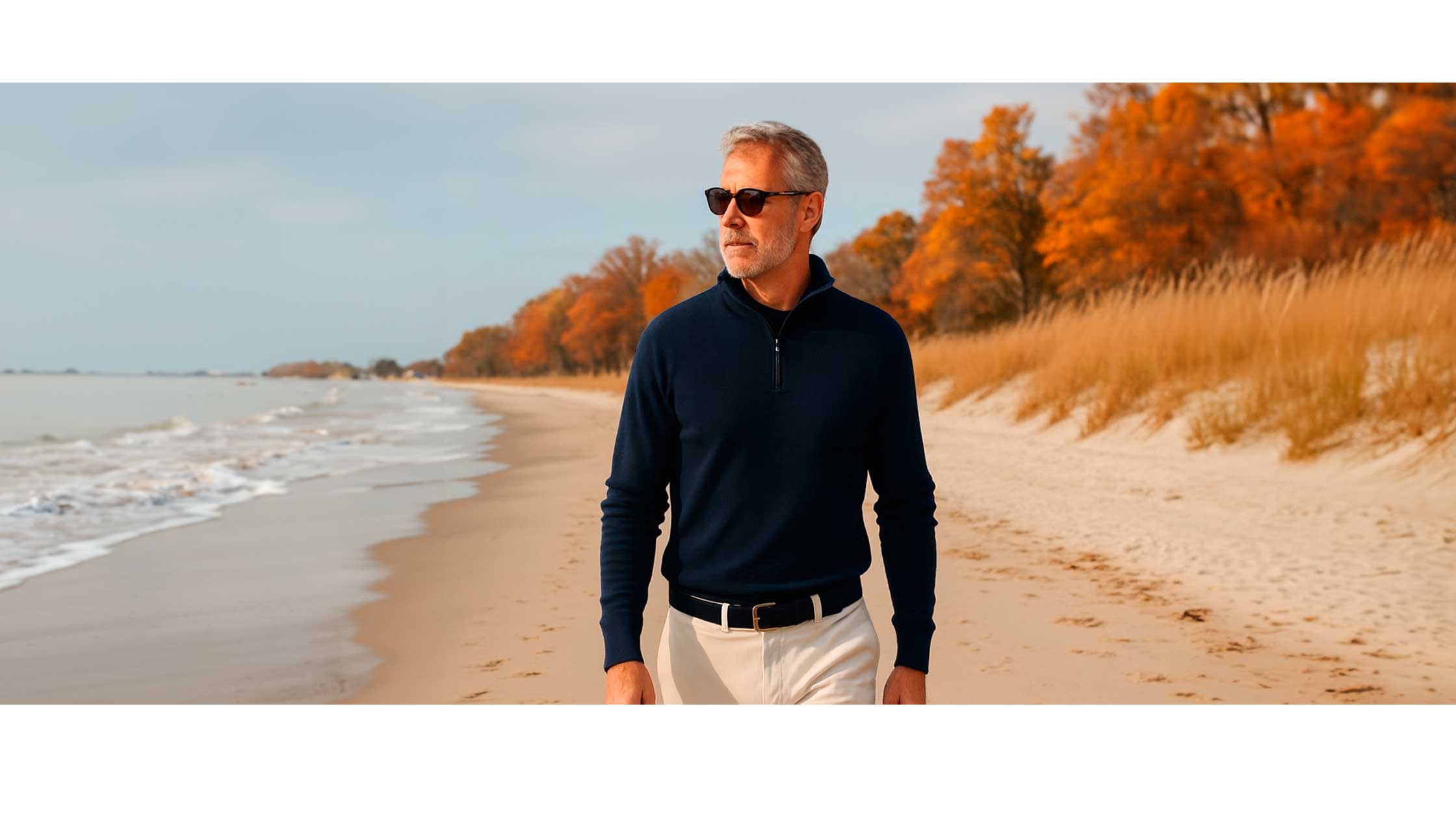 Mondo Uomo Naples Florida and Shark Sweater