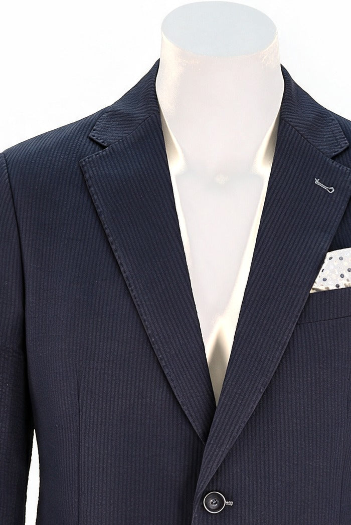 7 Downie Meridian Sport Coat, Navy – view 3