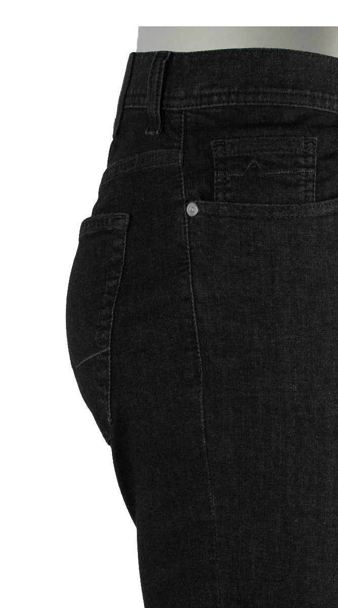 Alberto Pipe Coolmax Business Jean, Black – view 4