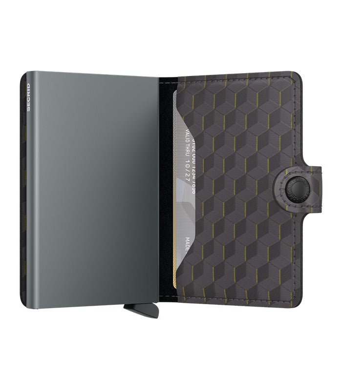 Secrid Miniwallet Optical | Grey Yellow – view 2