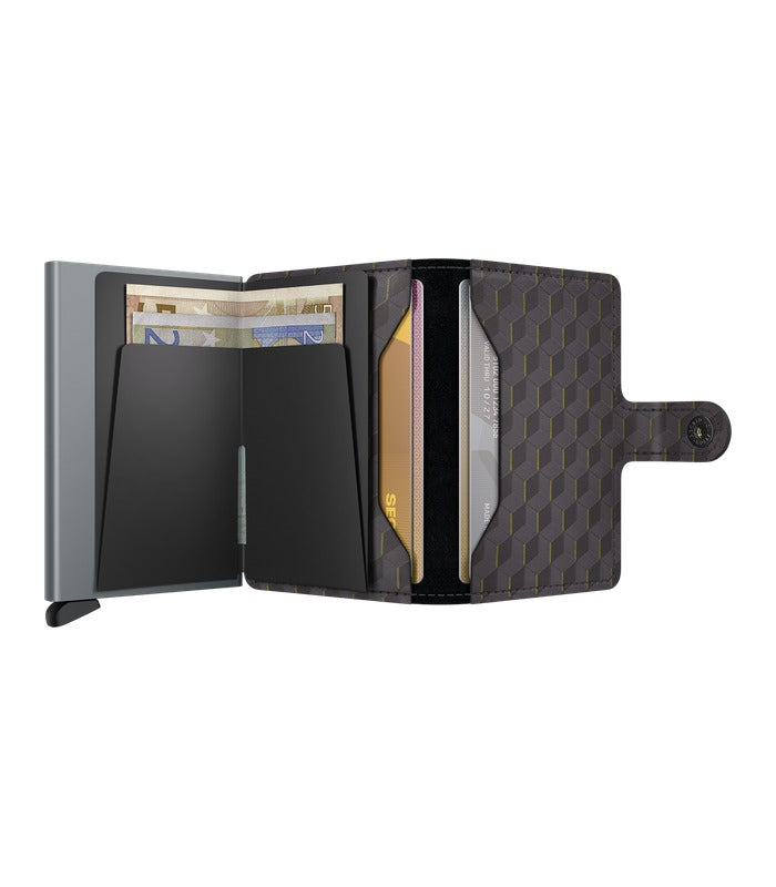 Secrid Miniwallet Optical | Grey Yellow – view 3