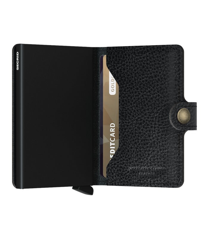 Secrid Miniwallet Vegetable Tanned | Black/Black – view 2