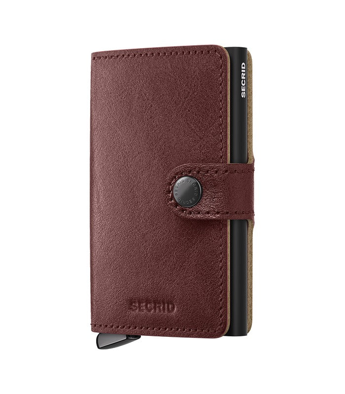Secrid Premium Miniwallet Basco | Brown | Mondo Uomo Naples FL