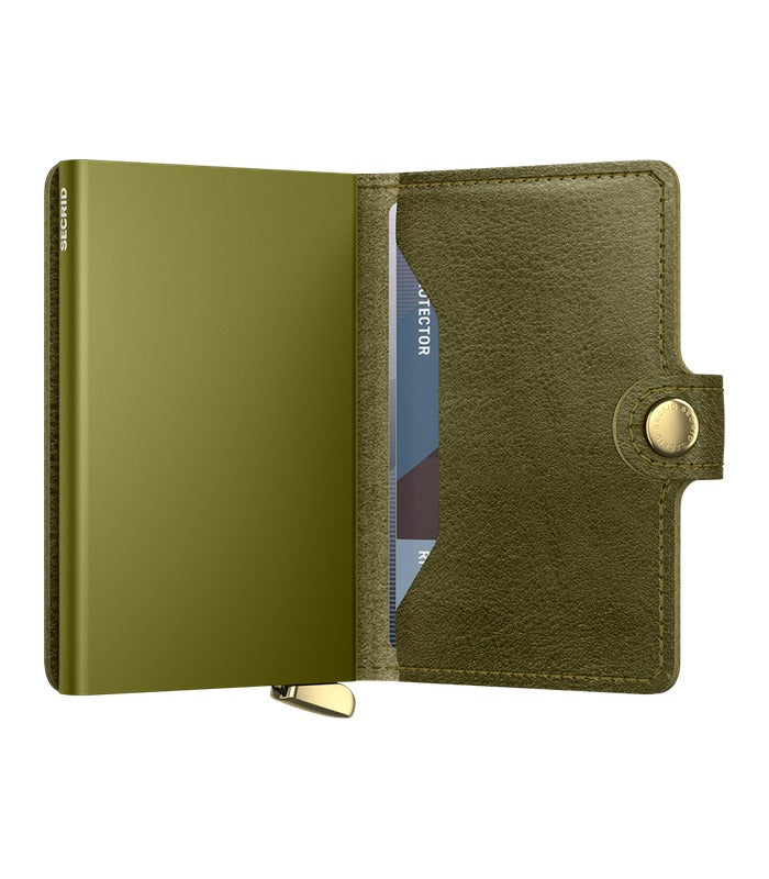 Secrid Premium Miniwallet Basco | Olive – view 2