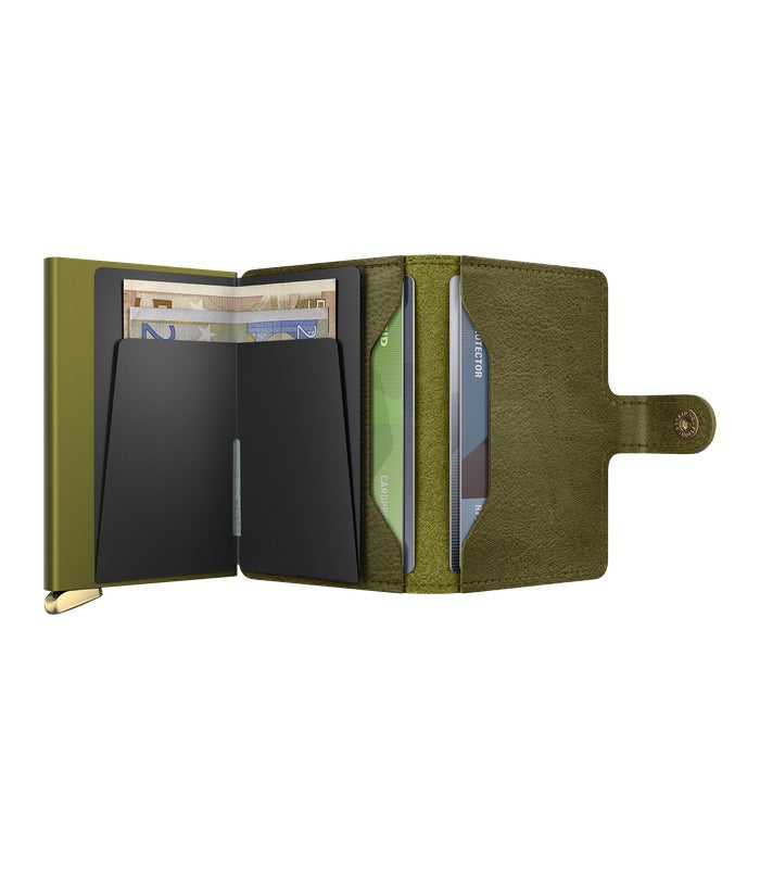 Secrid Premium Miniwallet Basco | Olive – view 3