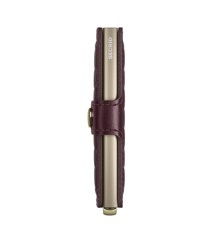 Secrid Premium Miniwallet Emboss Diamond | Bordeaux – view 4