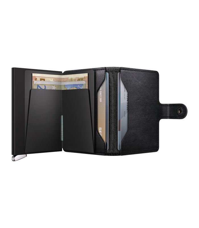 Secrid Premium Miniwallet Emboss Lines | Black – view 3