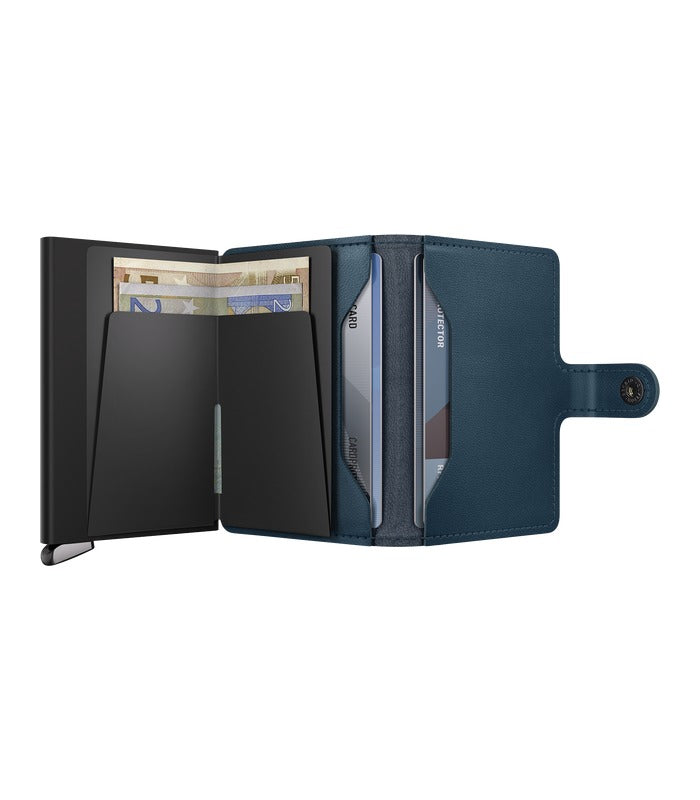 Secrid Premium Miniwallet Emboss Lines | Teal – view 3
