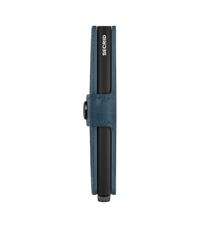 Secrid Premium Miniwallet Emboss Lines | Teal – view 4