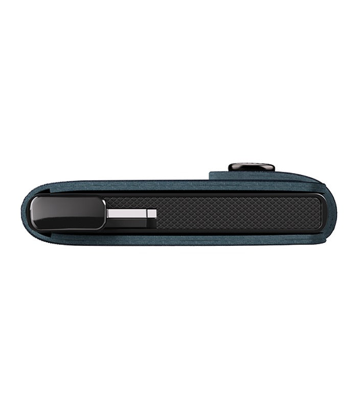 Secrid Premium Miniwallet Emboss Lines | Teal – view 5