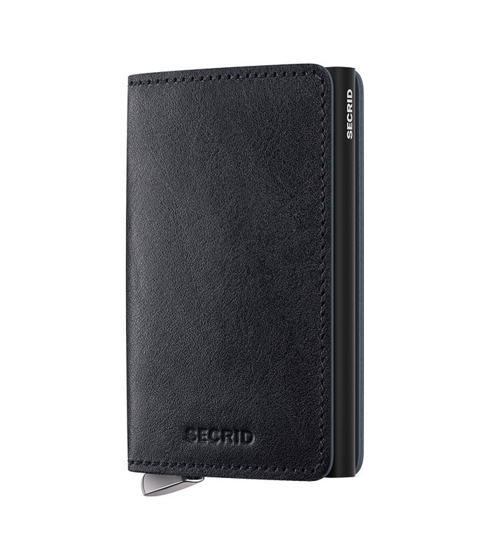 Secrid Premium Slimwallet Basco | Ink | Mondo Uomo Naples FL