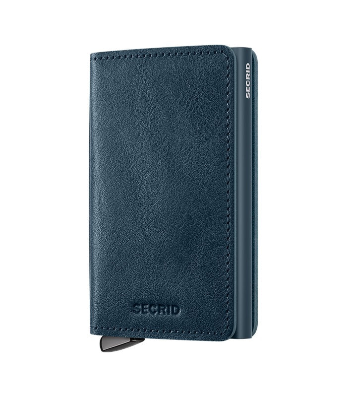 Secrid Premium Slimwallet Basco | Teal | Mondo Uomo Naples FL