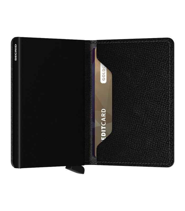 Secrid Slimwallet Crisple | Black – view 2